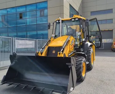 фото аренда экскаватора погрузчика jcb