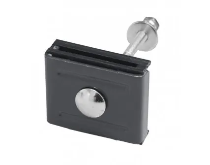 Фото №0 Крепление Скоба и болт М6х85 RAL 7024 мокрый асфальт СПЛАВ ПРОФИЛЬ