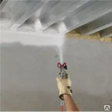 Фото №0 Огнезащитная обработка металлических конструкций, срок 10-15лет, м2