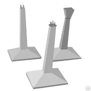 Фото №0 Фундамент для опор ЛЭП Ф2-2,1-4 2000х2100х3200