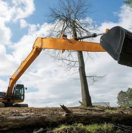 Фото №0 Длиннорукий экскаватор Case CX210B LR