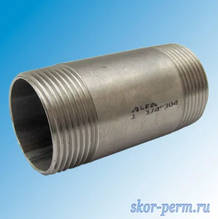 Фото №0 Бочонок Ду32 из нержавеющей стали