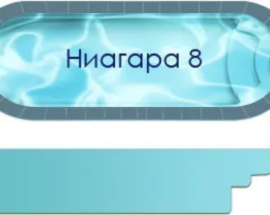 фото Бассейны композитные Ниагара 8