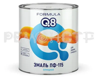 фото Эмаль ПФ-115  2,7кг ярко-зеленая FORMULA Q8 (6/240) П