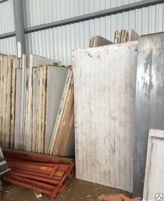 Фото №0 Сэндвич панели пенополиуретан ППУ(PUR)80мм обрезки