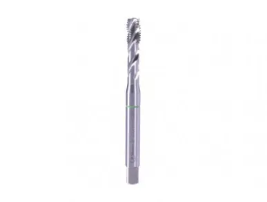 фото Метчик M18 из HSS-Co, вапоризация, для сквозных отверстий, белое кольцо
