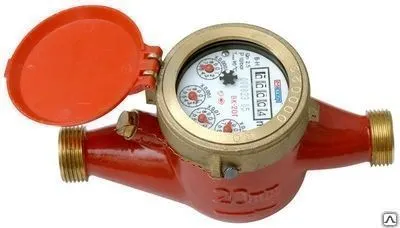 Фото №0 Водосчетчик горячей воды МЕТЕР ВК-Г
в