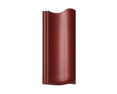 фото Цементно-песчаная черепица половинчатая