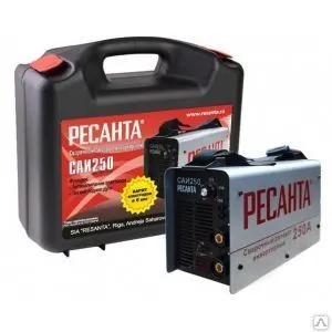 фото Инверторный сварочный аппарат в кейсе ресанта саи 250