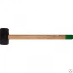 фото Кувалда с деревянной рукояткой 5кг сибин 20133-5