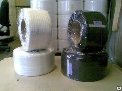 Фото №0 Ленты полипропиленовые упаковочные (цвет белый ), стреп-ленты