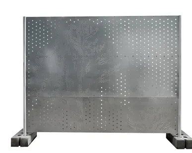 фото Ограждение перфорированное оцинкованное "Дерево"