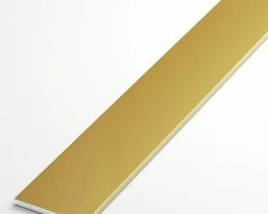 фото Полоса 25х2 мм (Анод Золото) алюминиевая с анодированным покрытием, АД31Т1, длина 3,0 м