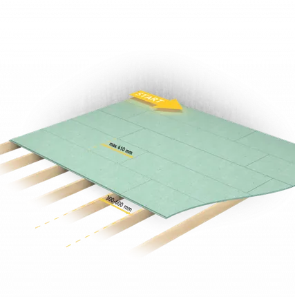 Фото №0 Шпунтованная ДСП плита Quick Deck Professional, 38*1200*600 мм
в