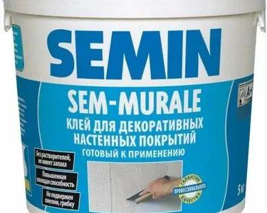 фото SEMIN COLLE TDV клей для стеклообоев 5кг