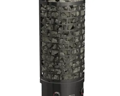 фото Печь для сауны Sawo Aries ARI3-45NB-WL-BL-P (пристенная, со встроенным пультом, чёрная)