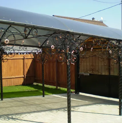 Фото №0 Кованые навесы