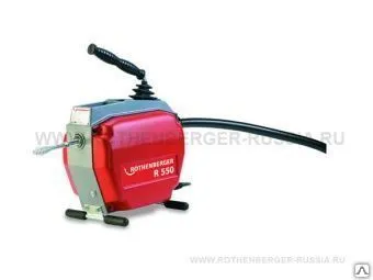 фото Машина R550 для прочистки трубду20-100мм