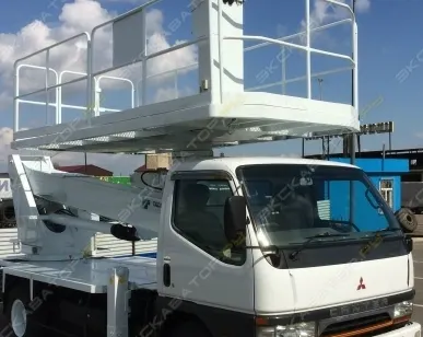 фото Аренда автовышки (автогидроподъемника) Камаз АПТ-18 (шасси КАМАЗ-4308 4х2), Санкт-Петербург