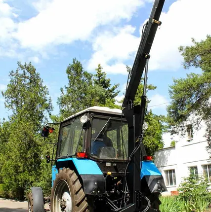 Фото №3 Манипулятор гидравлический навесной МГН-1000 для тракторов 1,4 т.с. (МТЗ, ЮМЗ и др.)