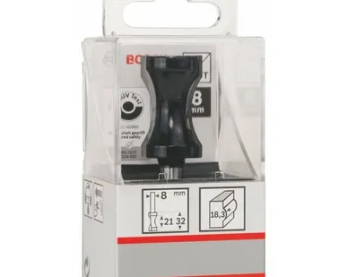 фото Фреза Bosch HM гребневая сегмент. цанга 8мм. 2608628354