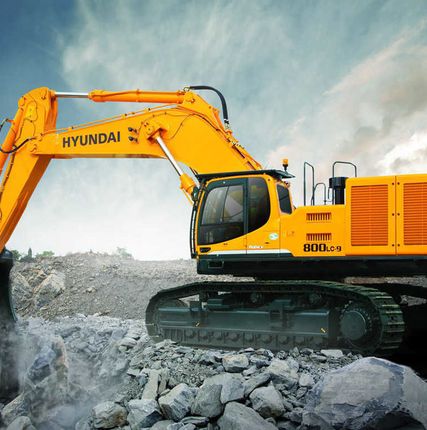 Фото №0 Экскаватор гусеничный HYUNDAI R800LC-9