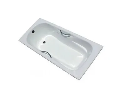 фото Ванна чугунная 1700*750*420 GOLDMAN с ручками