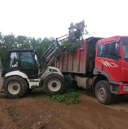 Фото №0 Услуги аренды экскаватора-погрузчика 3в1