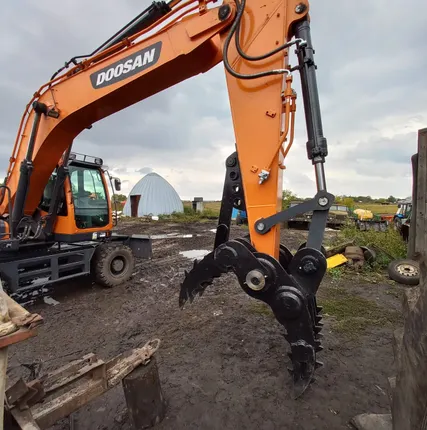 Фото №0 Корчеватель пней механический подходит для деревьев