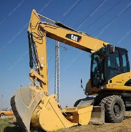 Фото №0 Аренда колесного экскаватора Caterpillar M315D, Мытищи