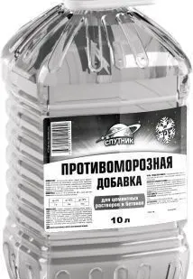 фото Добавка противоморозная в бетон СПУТНИК 10л (И)