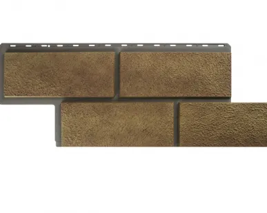 фото Фасадная панель «Альта-Профиль», неаполитанский камень бежевый