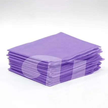 Фото №0 Простыня Спанбонд сиреневый 200*90 10шт/уп