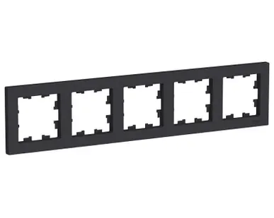 фото Рамка 5-м AtlasDesign универс. карбон SchE ATN001005