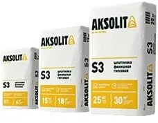 фото Гипсовая смесь AKSOLIT S3
