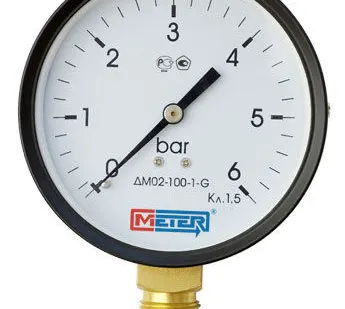 фото Мановакууметр Метер ДМ02-100-1-М -1...+24