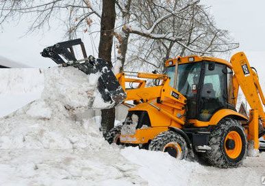 фото Уборка снега