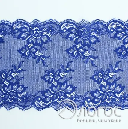 Фото №0 Кружево стрейч 180 мм 021, И, электик