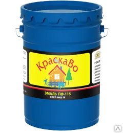 фото Эмаль ПФ-115 25 кг белая