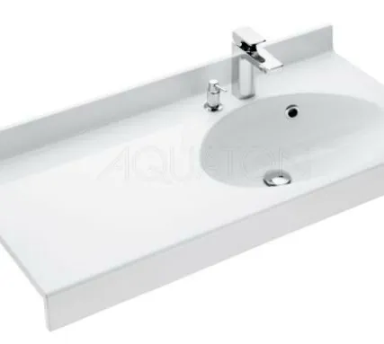 Фото №0 Раковина Акватон Отель 3/100 1A70083NOT01R правая