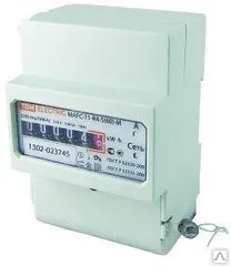 Фото №0 Счетчик МАРС-1,0-11-Р4-5(60)-М (1ф, 1тар, din-рейка, мех.ОУ) TDM