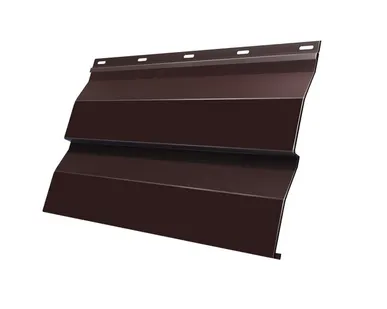 фото Сайдинг Корабельная доска ПЭ-МП RAL 8017