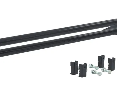 фото Снегозадержатель трубчатый для фальцевой кровли Optima RAL 7024 1м