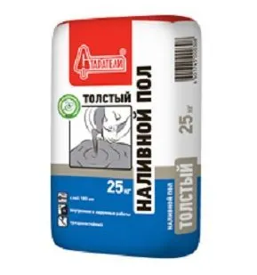 фото Пол наливной Толстый Старатели 25 кг (10-100мм)