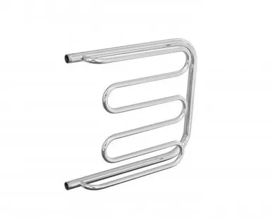 фото Полотенцесушитель Кимры Арфа плюс 500*600 нерж. Кимры Арфа плюс 500*600 нер
в