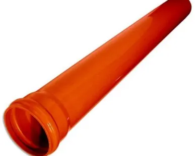 фото Труба нар.кан.ПП 200 х 2000 Политэк (Рыжая)