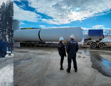 Изготовили и отгрузили криогенные резервуары 100м3!