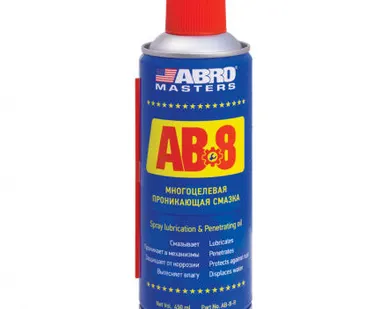 фото Смазка многоцелевая проникающая AM 450мл. ABRO AB-8-RW