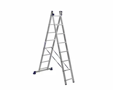 фото Лестница двухсекционная 16 ступеней 5208 Алюмет H2