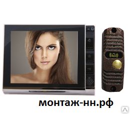 фото Готовый комплект видеодомофон